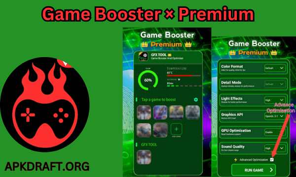 Game Booster × Premium APK 2026 [Updated Today] v33 Free Download