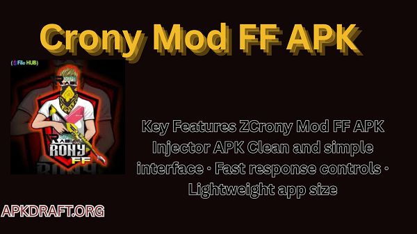 Crony Mod FF APK 2026 [Updated Today] v22 Free Download