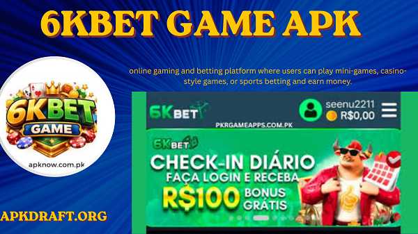6kbet Game APK 2026 [Best Earning App] V33.0 6k Free Signup Bonus
