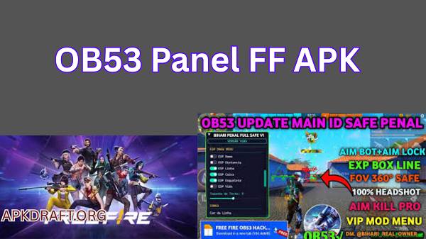 OB53 Panel FF APK 2026 [Updated Today] v59 Free Download