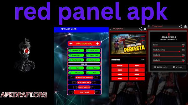 Red Panel FF APK 2026 [Updated Today] V12.0 Free Download