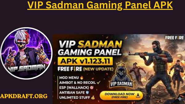 VIP Sadman Gaming Panel APK 2026 [Updated Today] v33 Free Download