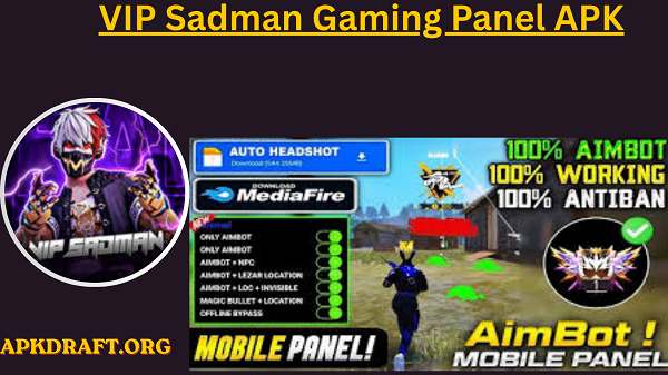 VIP Sadman Gaming Panel APK 2026 [Updated Today] v33 Free Download