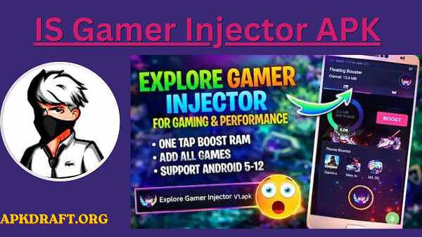 IS Gamer Injector APK 2026 OB55 [Updated Today] v44 Free Download
