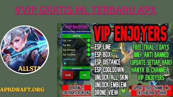 VVIP GRATIS ML TERBARU APK 2026 [Updated Today] V34 Free Download